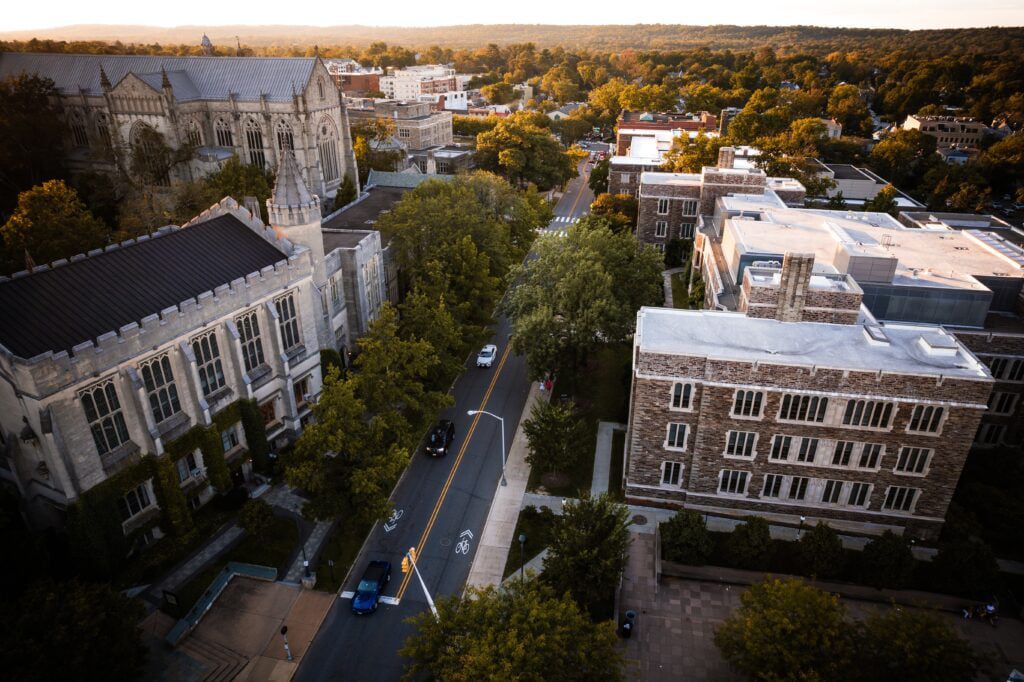 Princeton University campus construction cost estimating