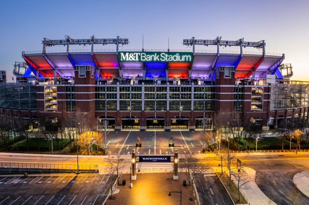 M&T Bank Stadium sports and recreation construction cost estimating