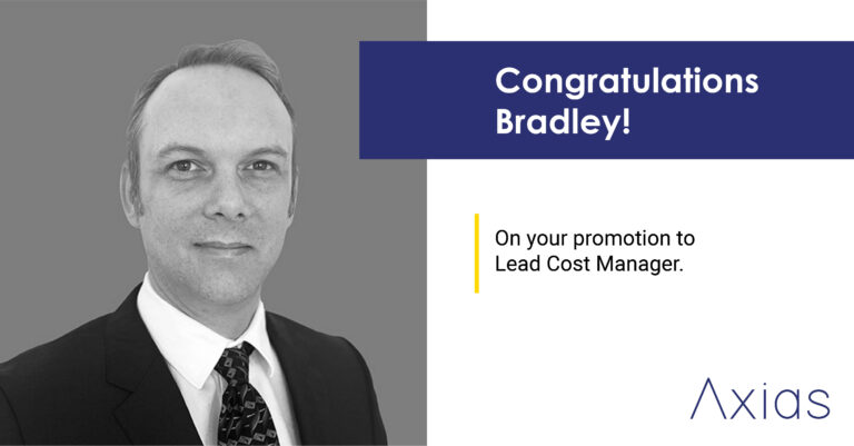 Bradley Melnyk Senior Cost Estimator Promotion Axias