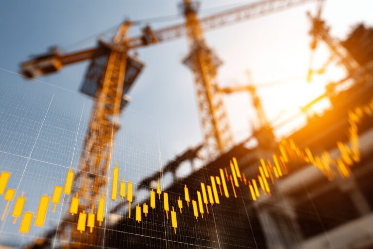 ACF cranes stock photo