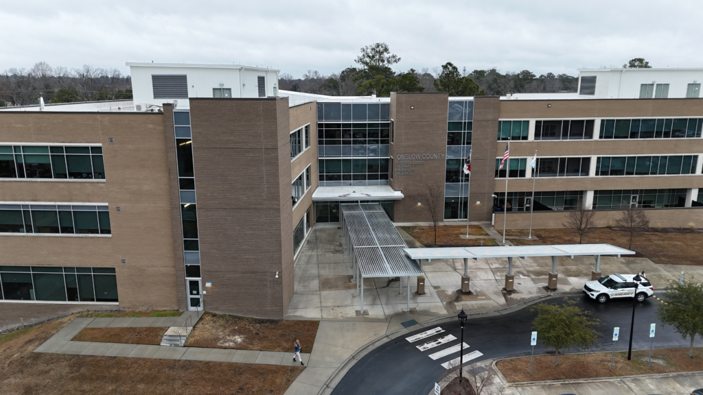 onslow county human services building